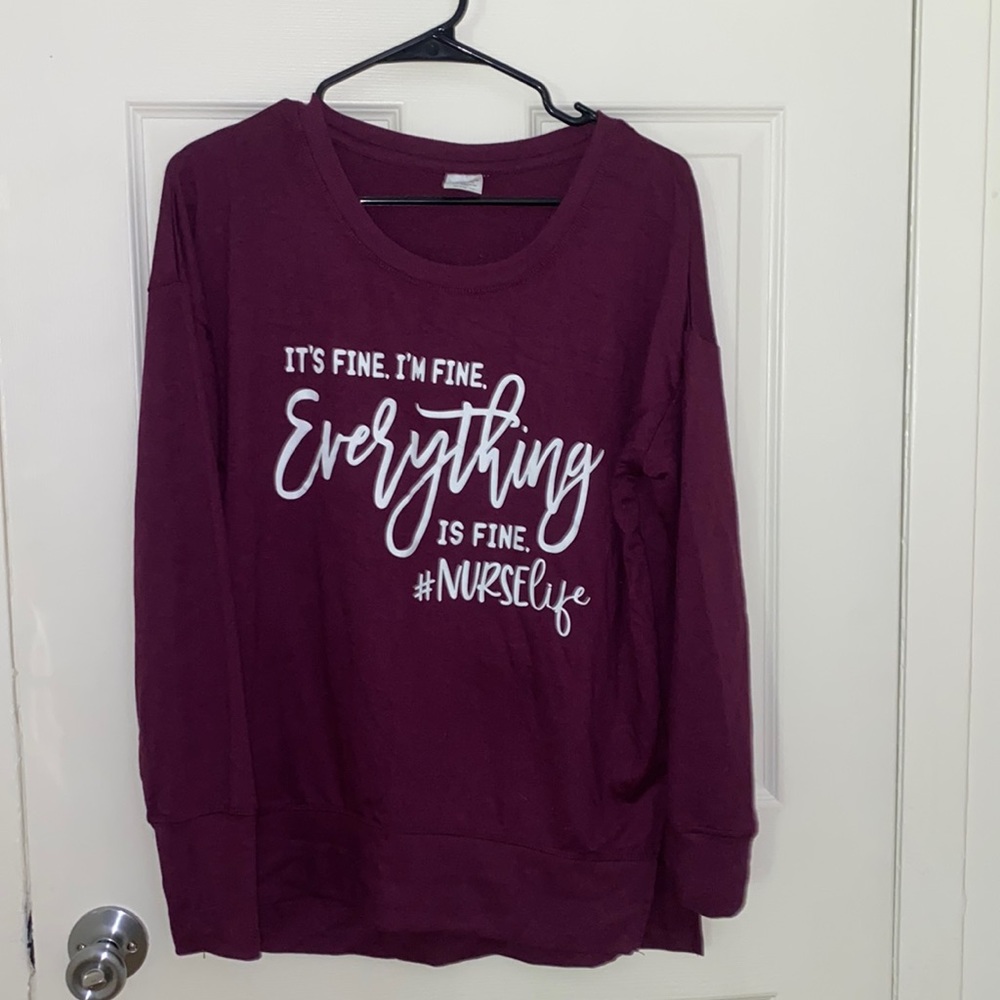 Nurse life crewneck!